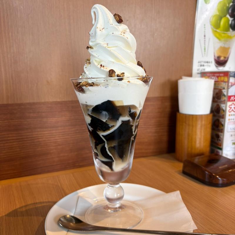クリームカフェゼリーパフェ(フライングガーデン　つくば西平塚店)