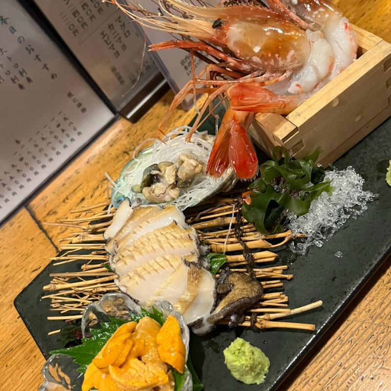 北海刺身盛り合わせ(居酒屋 天金 （てんきん）)