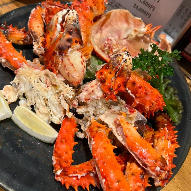 活花咲蟹　蒸し(居酒屋 天金 （てんきん）)