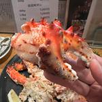 活花咲蟹　蒸し(居酒屋 天金 （てんきん）)