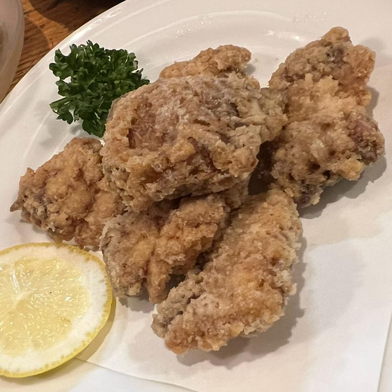 カスベのザンギ(居酒屋 天金 （てんきん）)