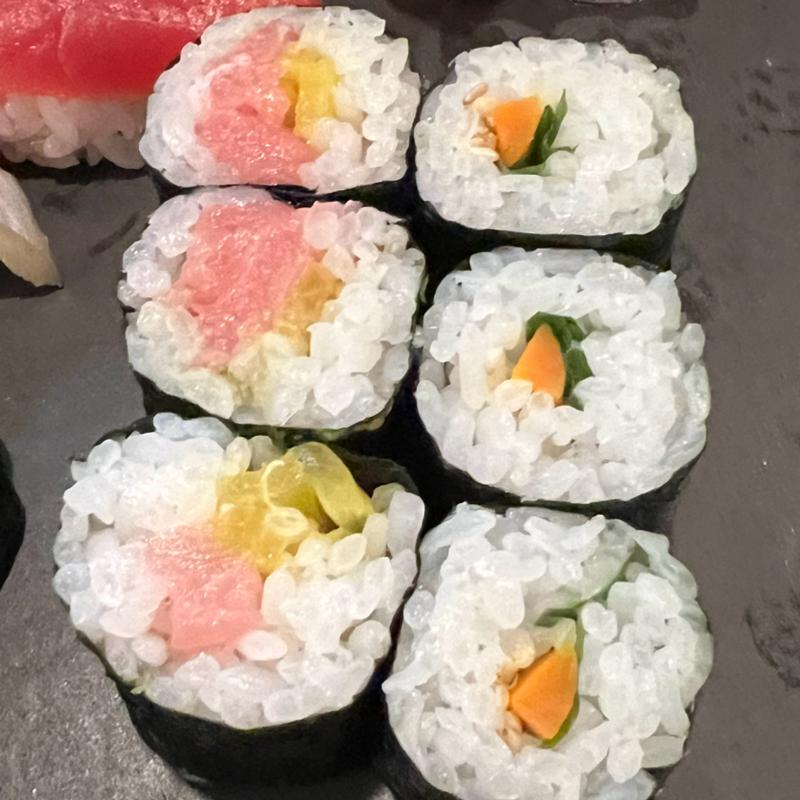 トロタク巻き　山牛蒡巻き(居酒屋 天金 （てんきん）)