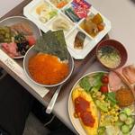 朝食ビュッフェ