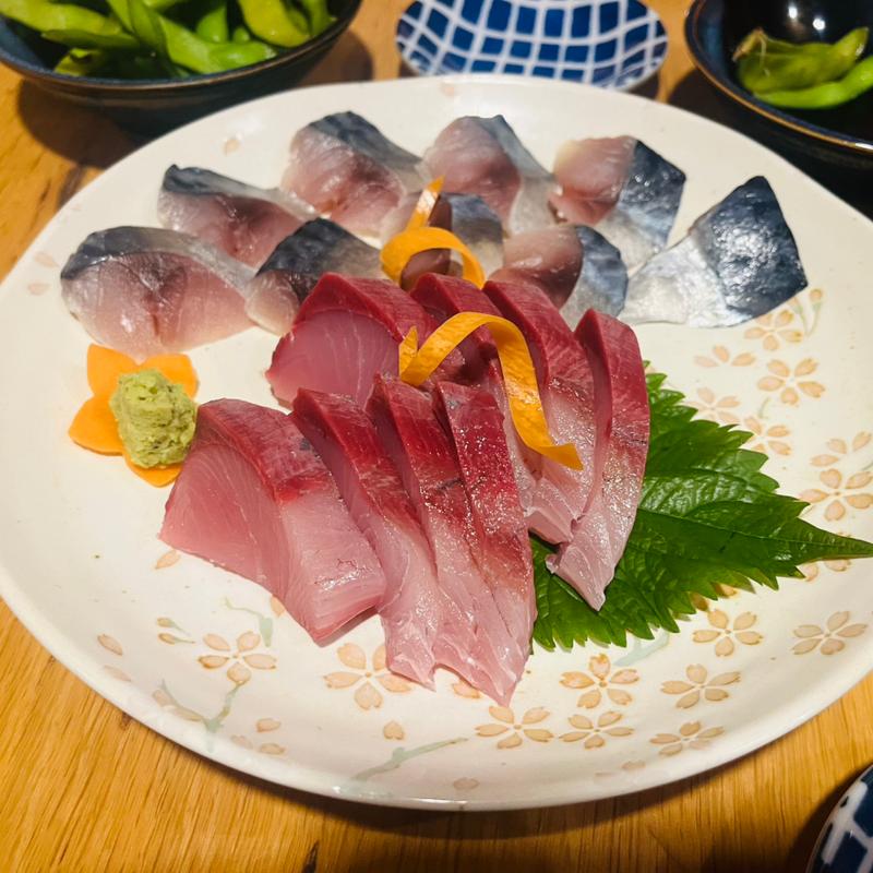 余市いなだ刺身(串ぼうず)