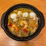 紋申いかと海老のアレージョ(成城石井 アトレ川崎店)