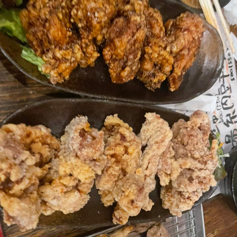 唐揚げハーフ塩タレ(つくね 焼き鳥 居酒屋 高山商店 浦和本店)