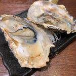 殻付き牡蠣網焼き(2個)