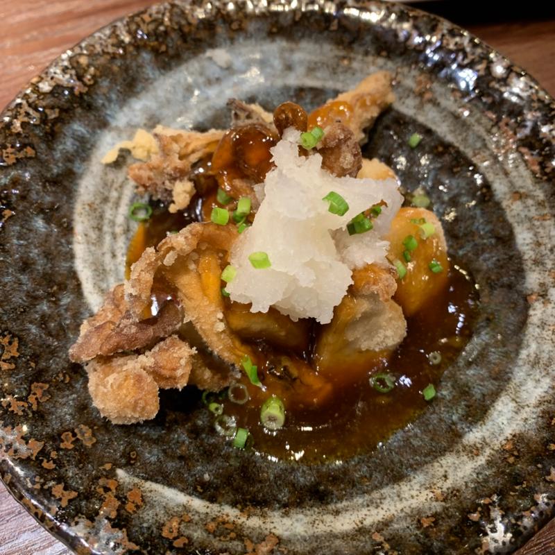 里芋と舞茸の揚げだしあんかけ(清龍 池袋西口店)