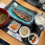 さばの干物定食