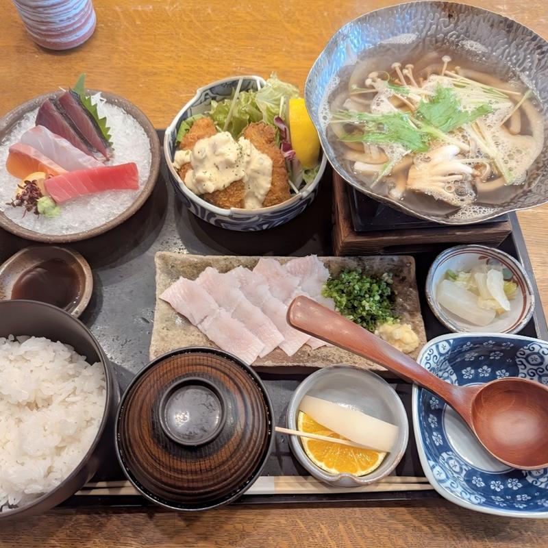 秋限定旬菜定食(旬菜 さかなと酒  匠海 隠れ家)