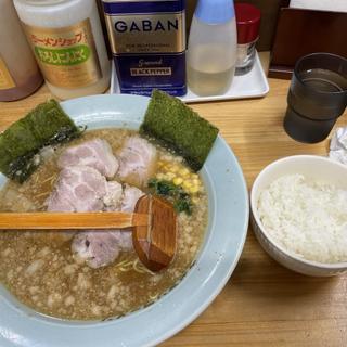 味噌ラーメン　半ライス　3枚チャーシュー(ラーメンショップ椿 松伏店)