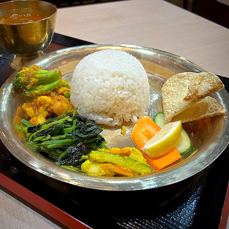 ネパールカナセット(マトンカレー)(TUKI Sendai)