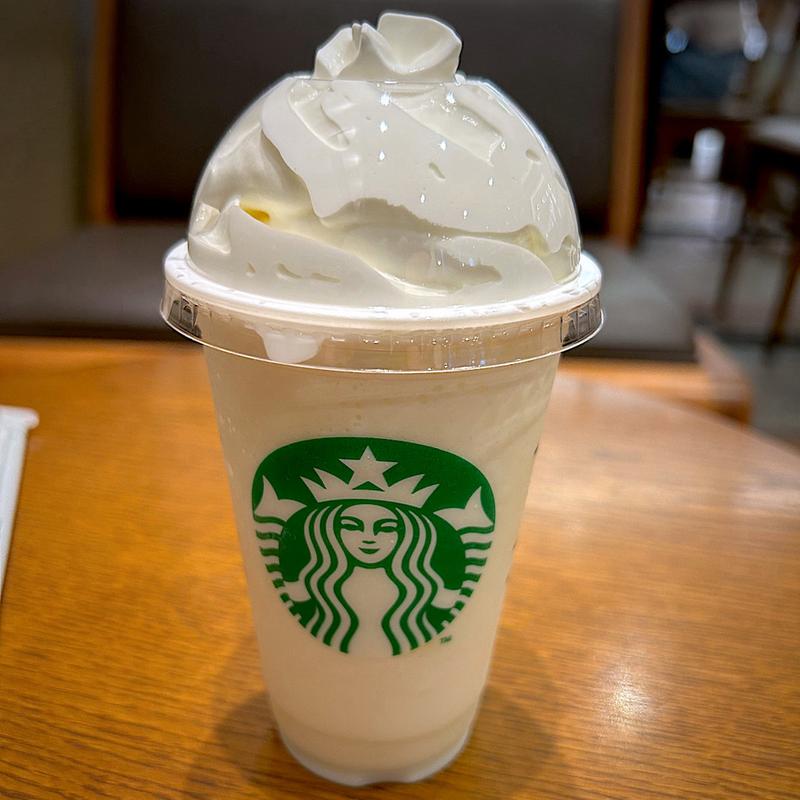 バニラクリーム フラペチーノ(スターバックス コーヒー ザ・モール仙台長町 Ｐａｒｔ２店)