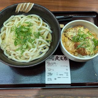 カツ丼セット　中(讃岐製麺 麦まる 八重洲地下街南口店)