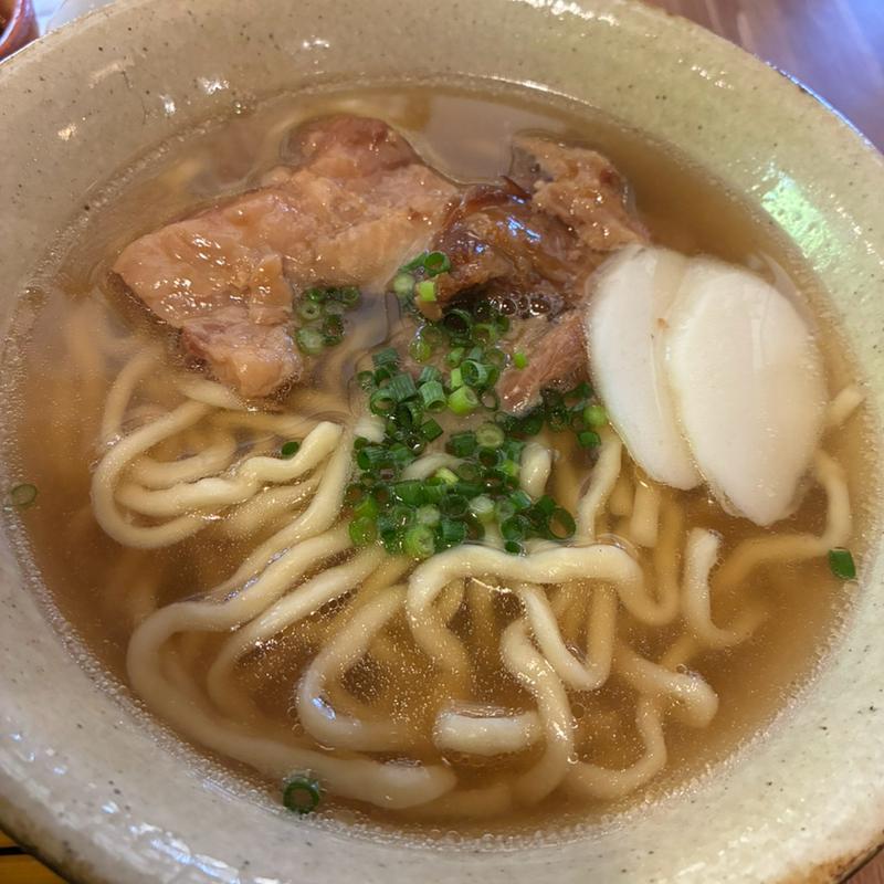 沖縄そば(茶処 真壁ちなー)