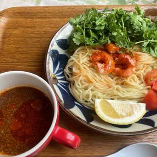 海老冷やしトムヤムつけ麺