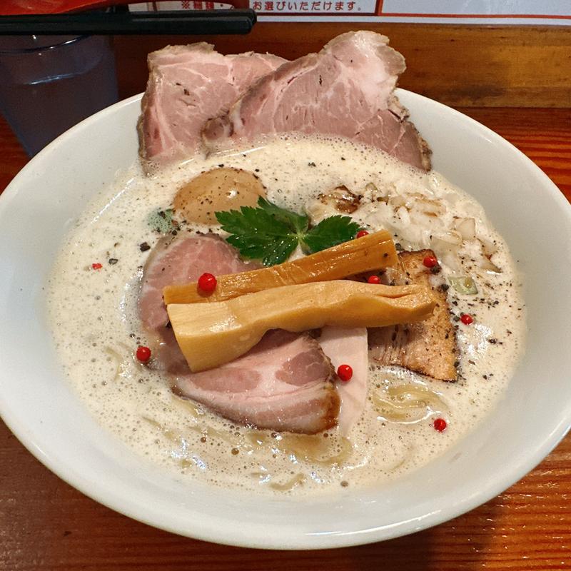 塩白湯+特製トッピング(中華そば 陽なた)