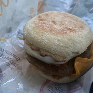 ソーセージエッグマフィン(マクドナルド 中川助光店)