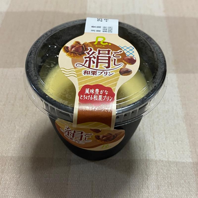 絹ごし和栗プリン(カネスエ 津島愛宕店)