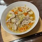 キャベツラーメン(創作料理　我家)
