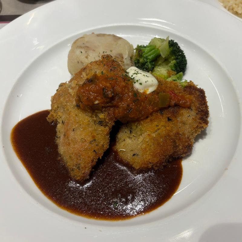 カツレツセット(マトリョーシカ 上野マルイ店)