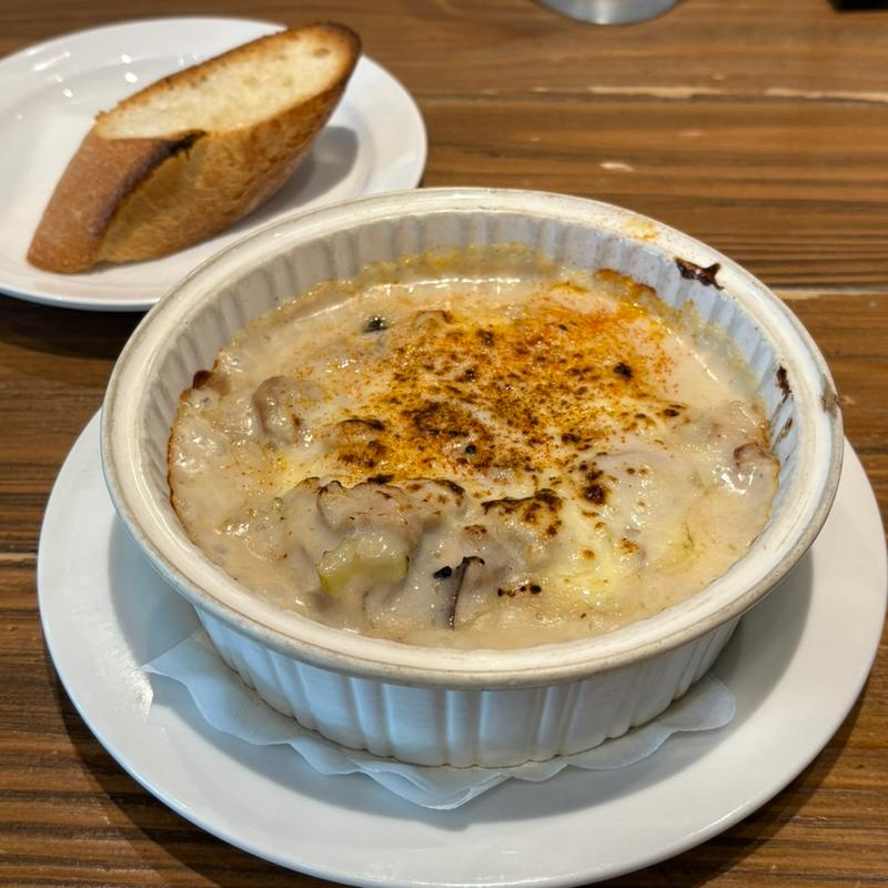 季節のグラタンセット(Bar Espanol YEBRA（バル エスパニョール ジェブラ）)