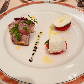 前菜の盛り合わせ(エリオ・ロカンダ・イタリアーナ)