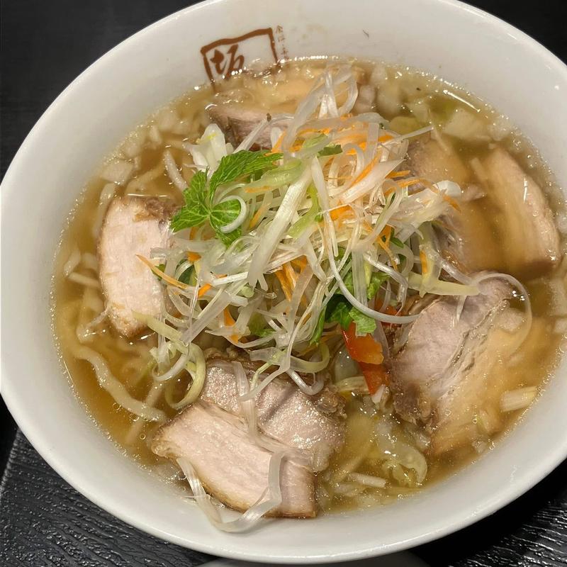 生姜醤油ラーメン(喜多方ラーメン坂内 市川店)