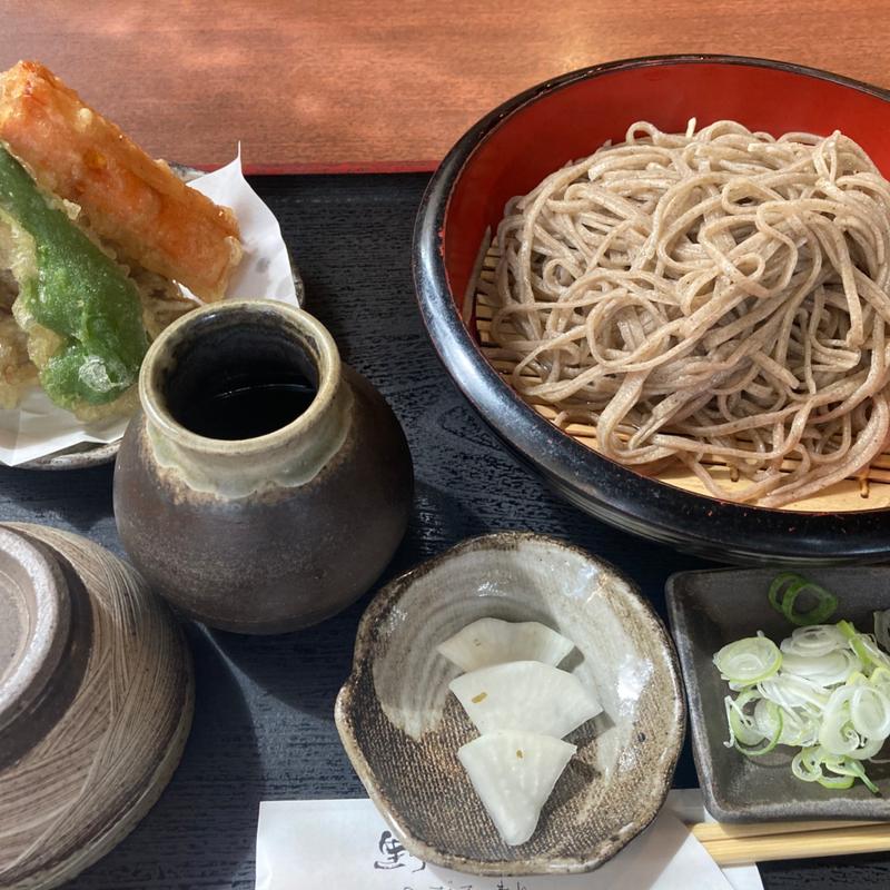 十割天もり蕎麦(いすずそば  野点庵)