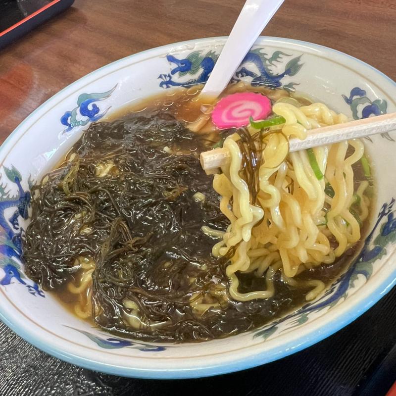 もずくラーメン(食堂 最北端)