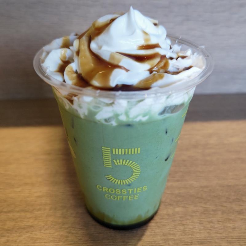 黒蜜抹茶ラテ(5 CROSSTIES COFFEE 鎌倉)
