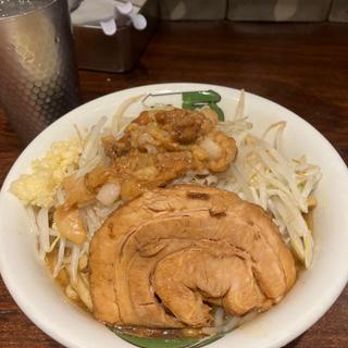 雷そば並(ラーメン雷東京本丸店)
