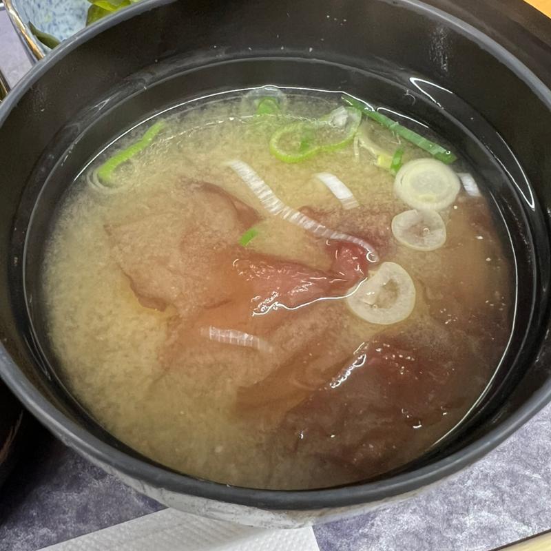 海鮮味噌汁(海鮮炉端 うろこ亭)