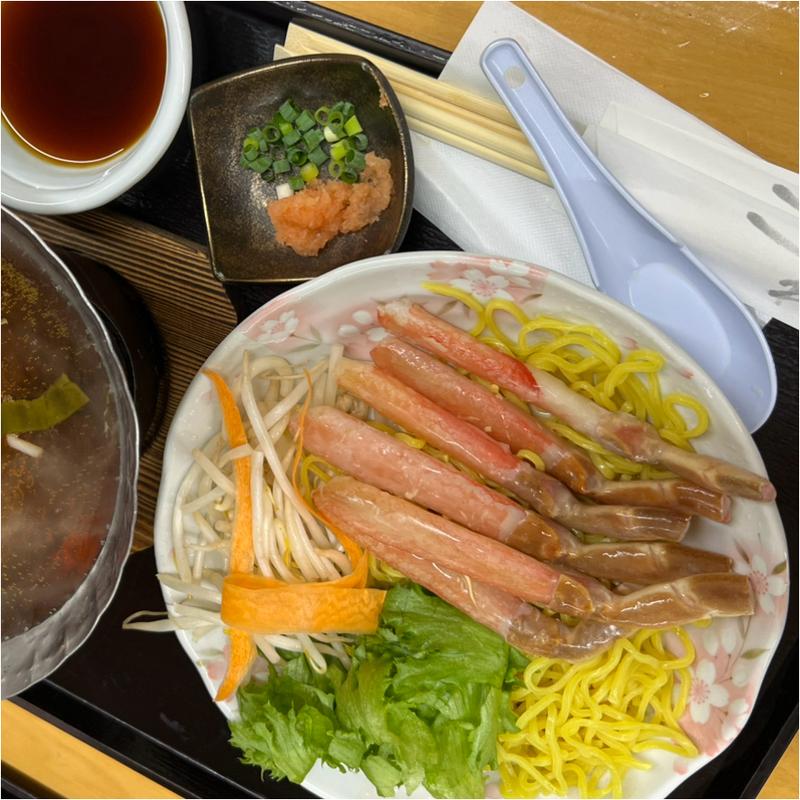 生ズワイ蟹しゃぶしゃぶセット(海鮮炉端 うろこ亭)