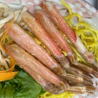 生ズワイ蟹しゃぶしゃぶ