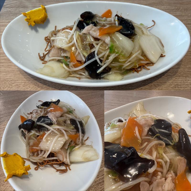 特製あんかけ焼きそば・ハーフ(古久家 緑園都市店)