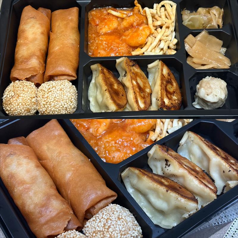 海老のチリソース弁当(バーミヤン 緑園都市店)