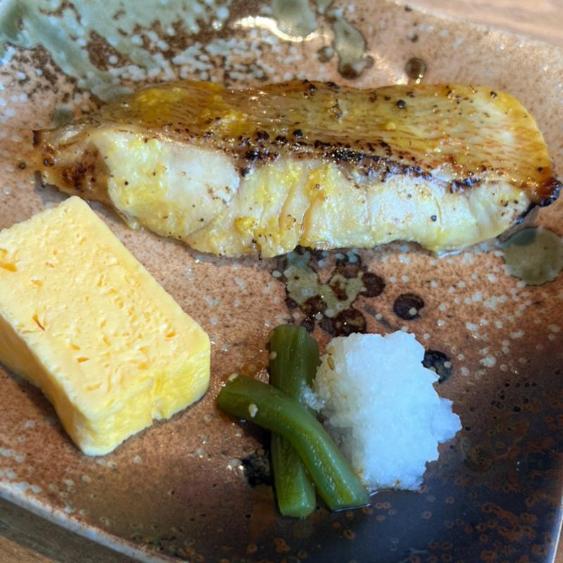 真鱈の西京焼き(炭焼処きたぐに)