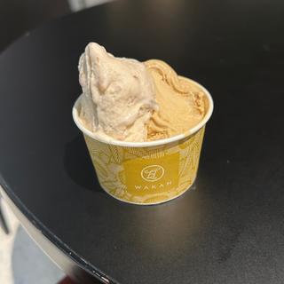 焙じ茶、胡桃(赤坂おぎ乃 和甘)