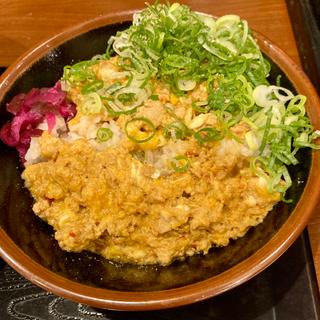 そぼろ丼ニンニク入り(丸亀製麺茅ヶ崎)