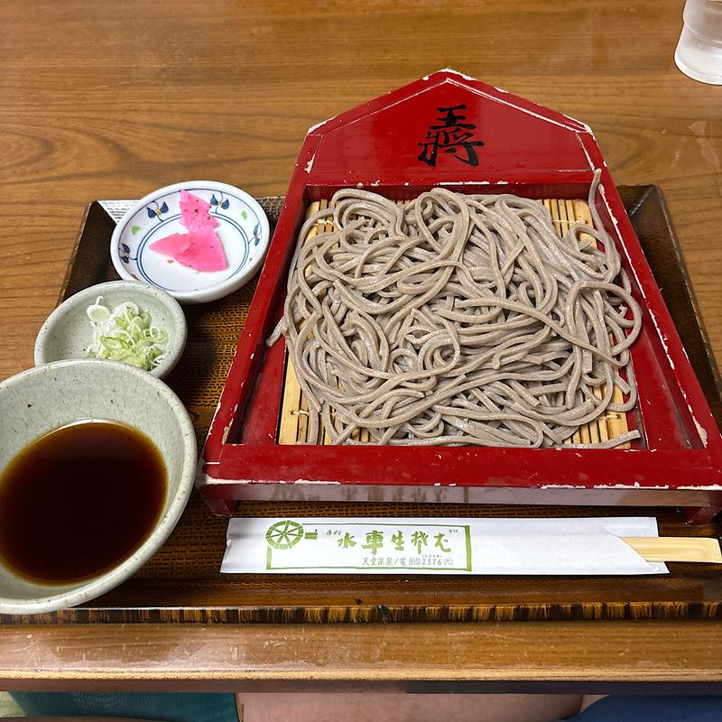 元祖板そば(手打 水車生そば)