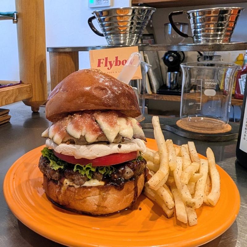 酒粕フィグバターバーガー(FLY BOY BURGER & COFFEE)