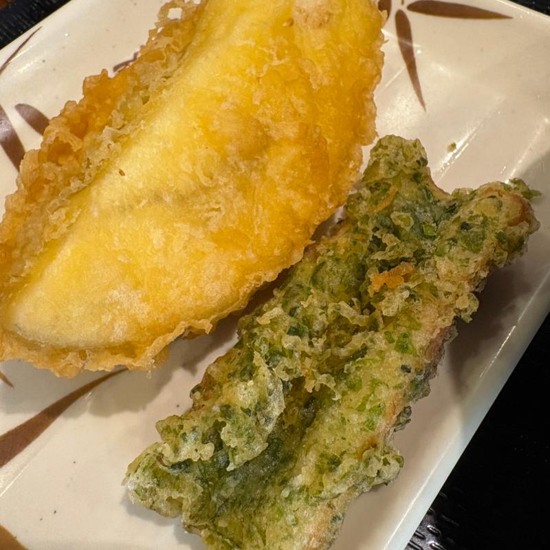 天ぷら盛り合わせ(丸亀製麺小平)