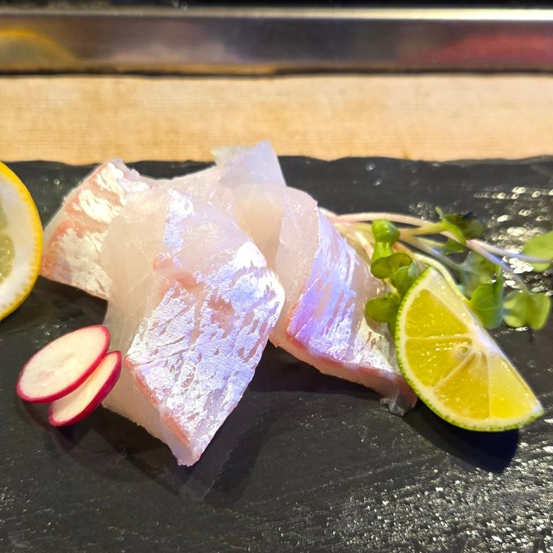 明石天然鯛(名代 駒寿司)