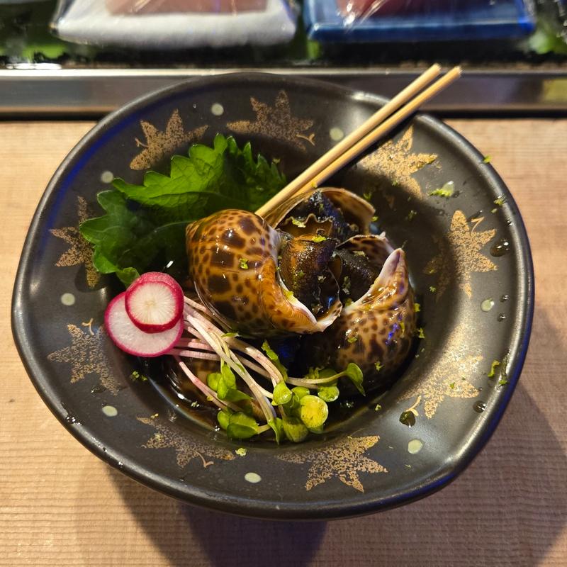 ばい貝煮(名代 駒寿司)