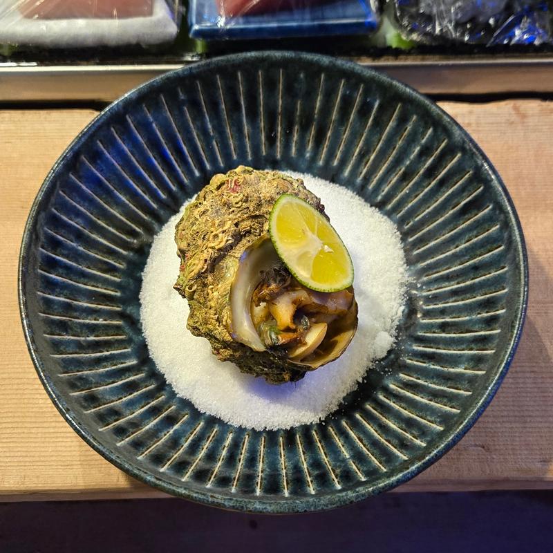 サザエつぼ焼き(名代 駒寿司)