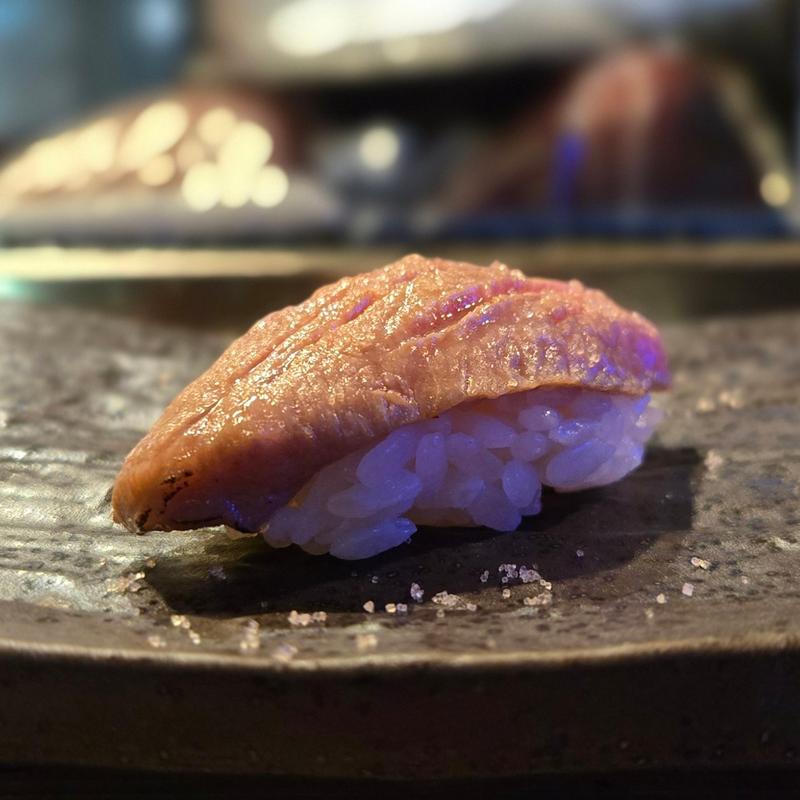 和牛あぶり(名代 駒寿司)