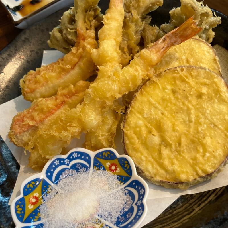 天ぷら盛り合わせ(海山)