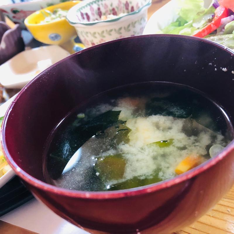 味噌汁_花のれんランチ(お食事処 花のれん)