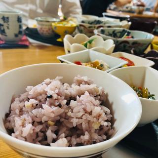 雑穀米_花のれんランチ